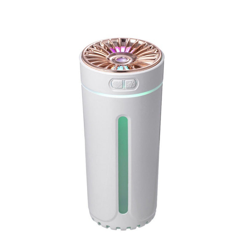 Portable 300ml Ultrasonic Humidifier with LED Light
