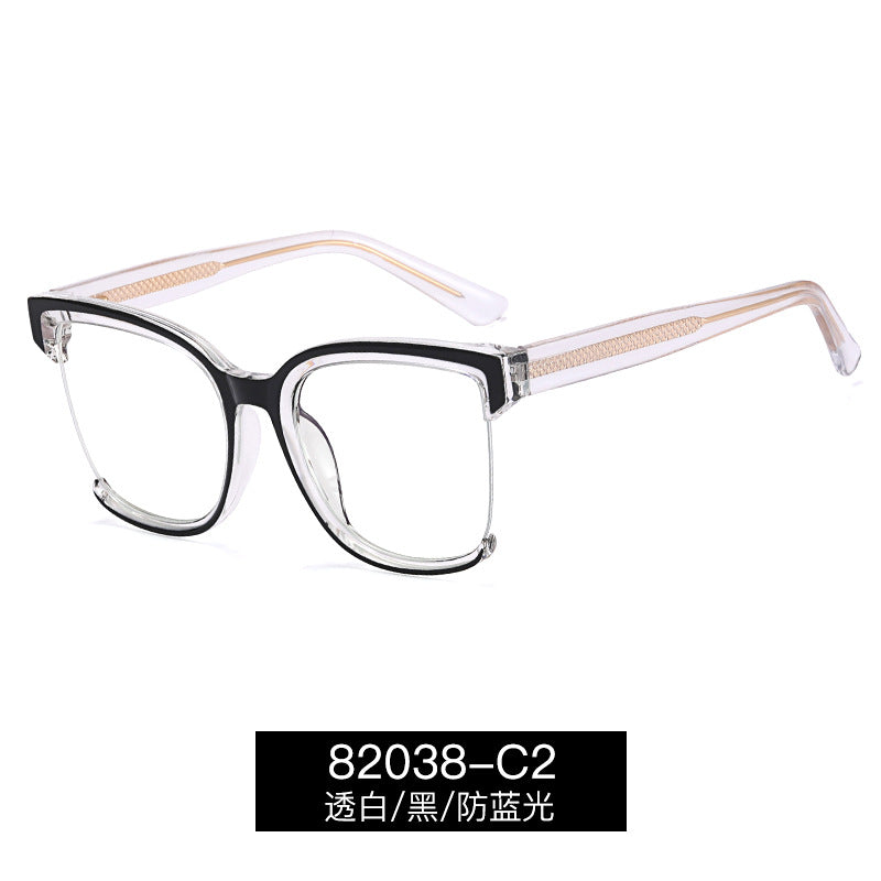 Fashion Optical Colorful Square Frames Blue Light Glasses