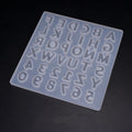 Silicone Letter Molds for Resin and Crystal Crafting