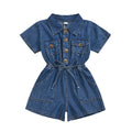 Korean Style Summer Casual Shorts for Girls Ages 2-6