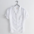 2023 Spring Men's Casual Vintage Short Sleeve Shirt
