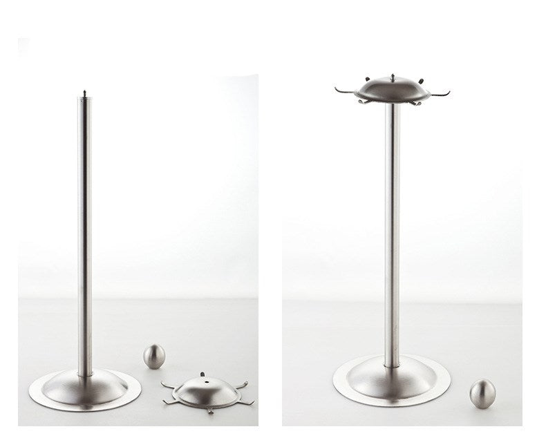 Stainless Steel Rotating Kitchen Utensil Rack