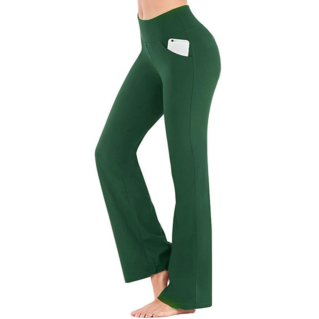 2023 Women's High-Waist Flared Yoga Pants in Stock