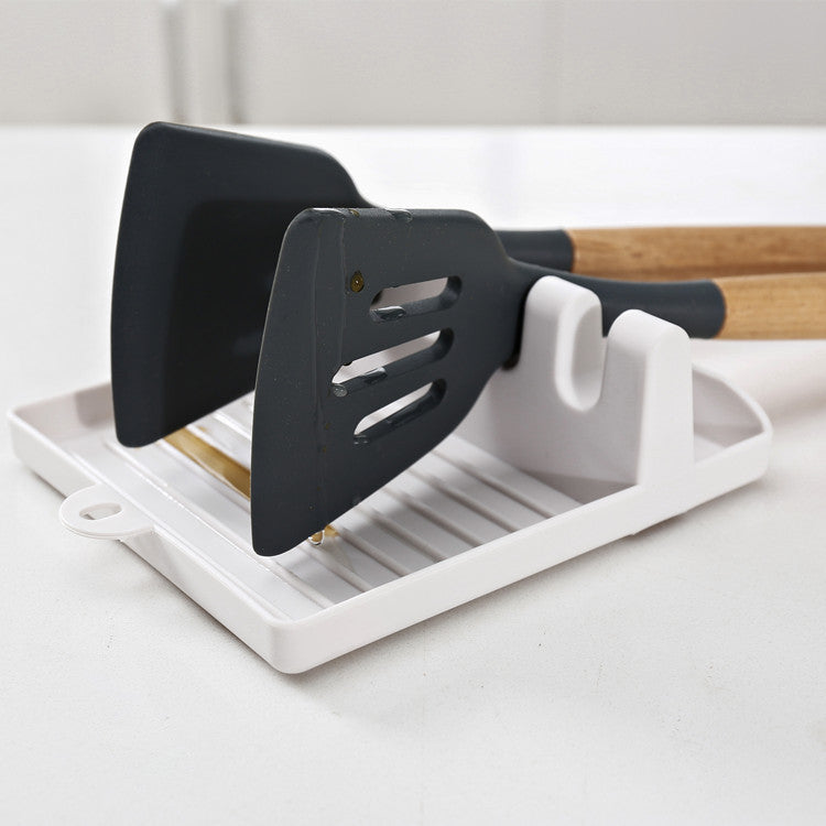 Multipurpose Kitchen Utensil and Lid Holder Rack