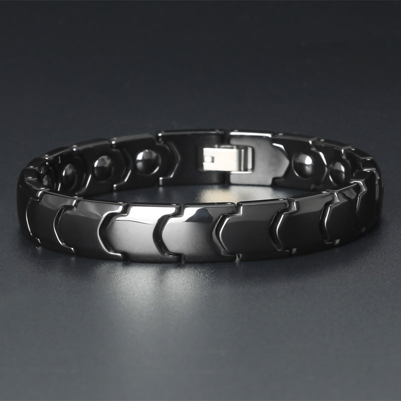 Korean Smooth Ceramic Magnetic Fashion Bracelet (Couples)