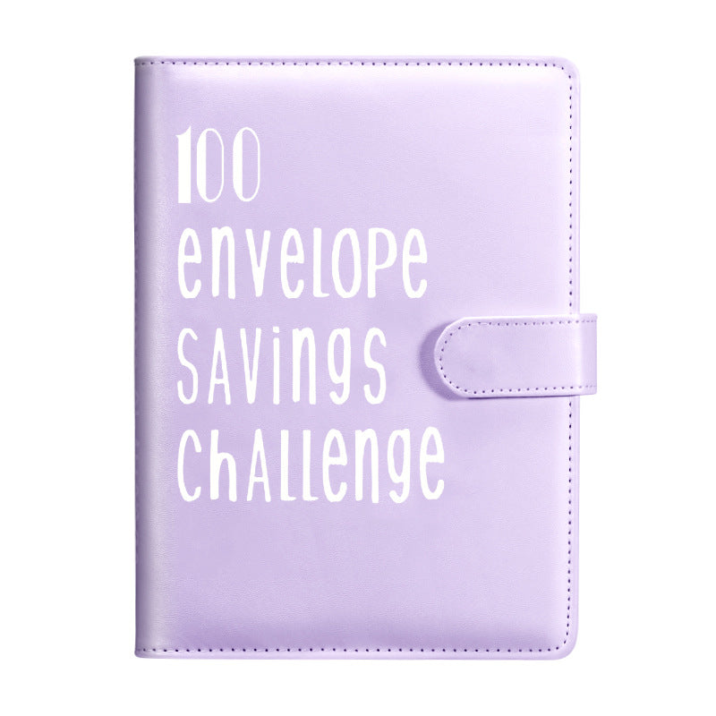 100 Envelope Challenge Notebook for Couples' Savings