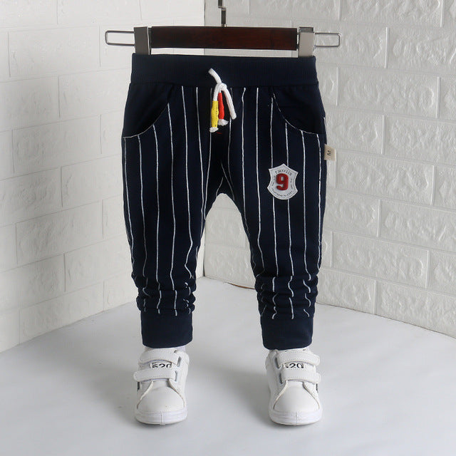 Baby Boys' Striped Harem Pants - Casual Bottoms