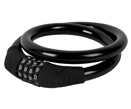 Mini Combination Cable Lock for Bicycles and Dorms