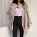 Casual Women's Cardigan with Lantern Sleeves (New)