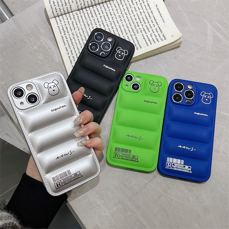 Violent Bear Down Jacket iPhone Case for 11/12/13/14/15 Pro