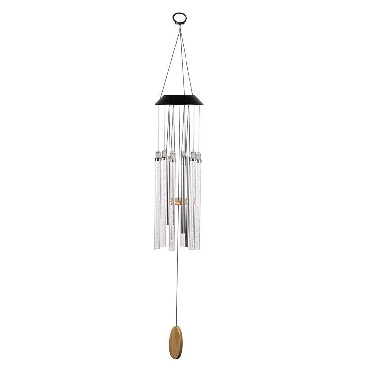 Outdoor Solar LED Wind Chime Light - Hummingbird Design