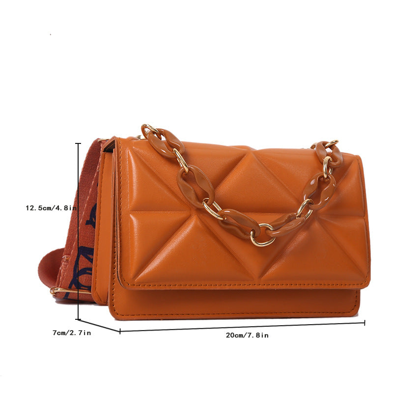 Fashionable Crossbody Diamond Chain Small Bag for Women