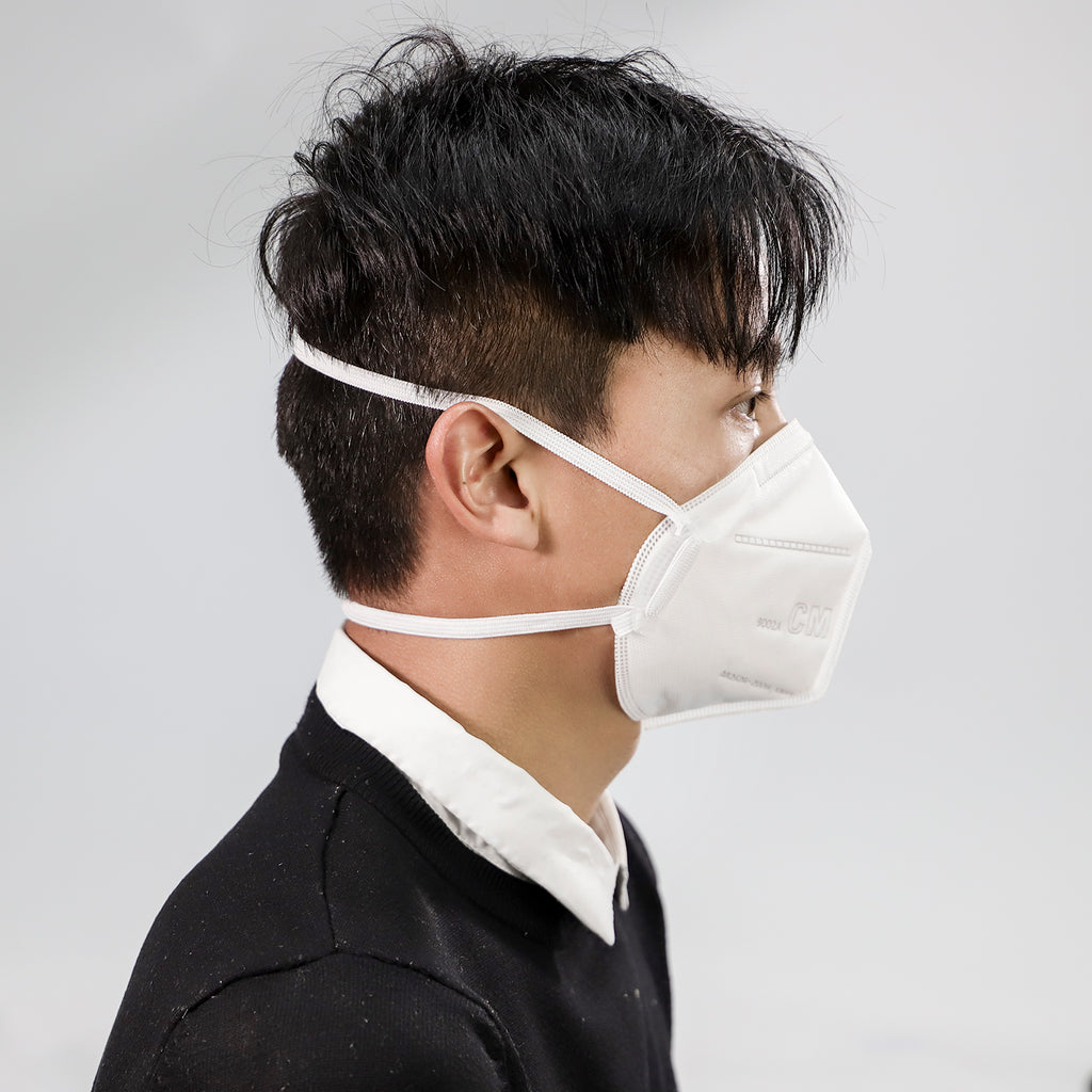 6002A-1 White Mask Without Breathing Valve