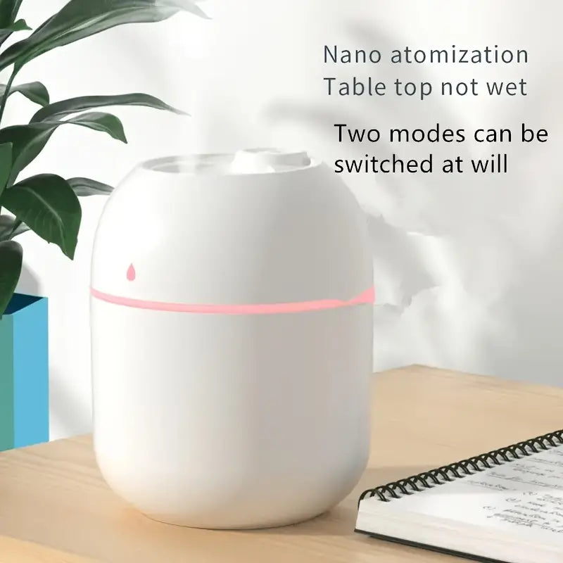 Portable Mini Humidifier with Ultrasonic Aroma Diffuser