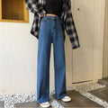 High-Waisted Loose Fit Wide-Leg Jeans for Women