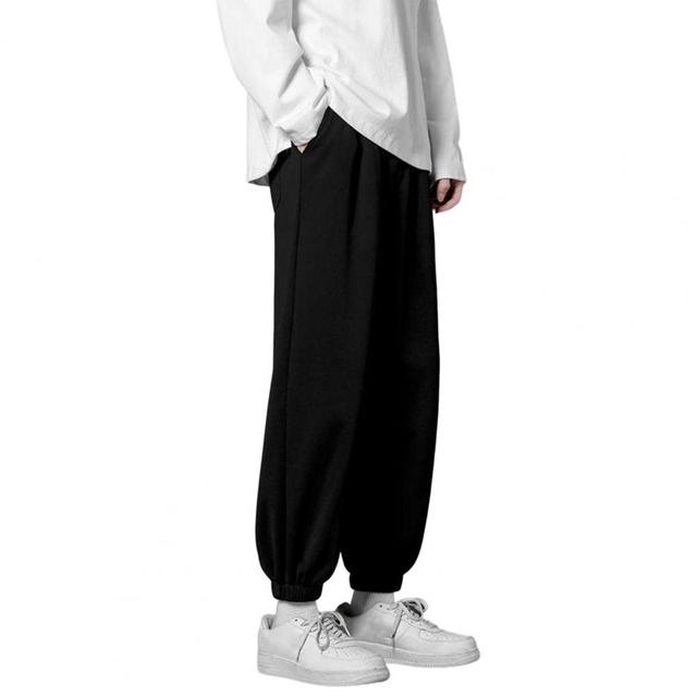 Trendy Loose Large Size Drawstring Casual Sweatpants