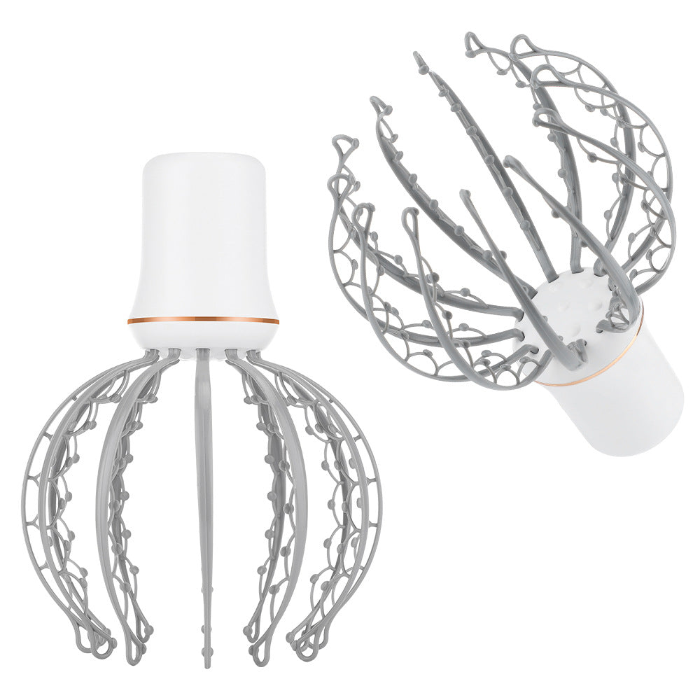 Cross-Border Electric Octopus Massager for Head Relief