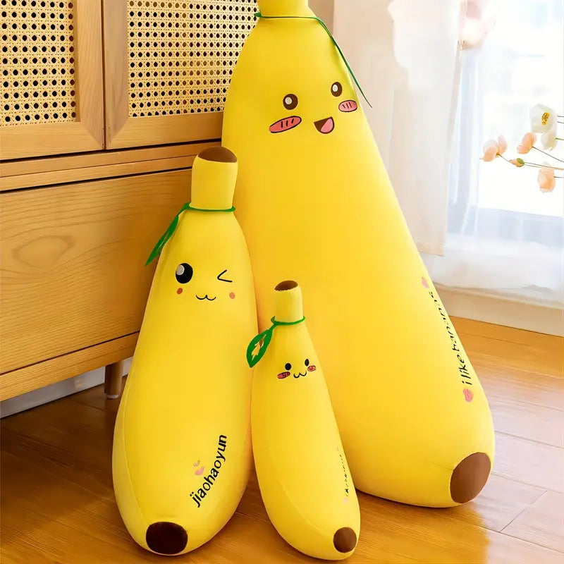 1pc Soft Banana Throw Pillow for Home Decor Accent