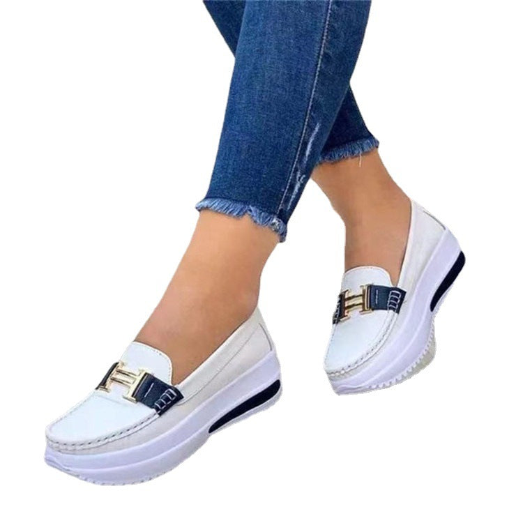 Women's Comfortable Plus Size Flat Casual Shoes