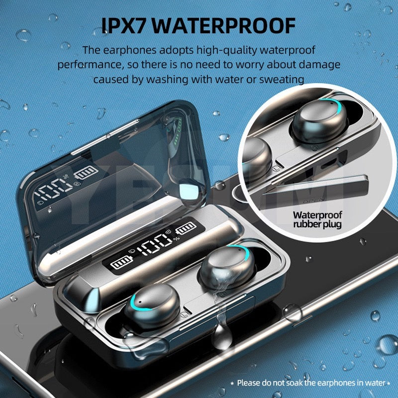 Wireless Bluetooth Waterproof Headset with Microphone