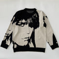 Japanese Retro Men's Round Neck Sweater (Fall/Winter)