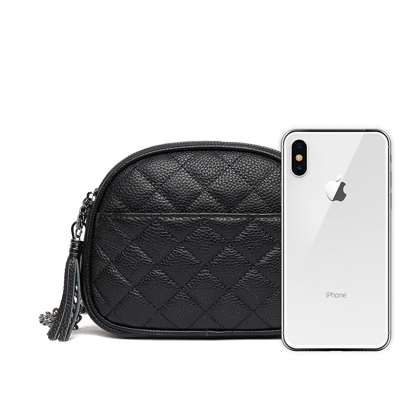 2023 New Trendy Leather Shoulder Bag with Quilted Design