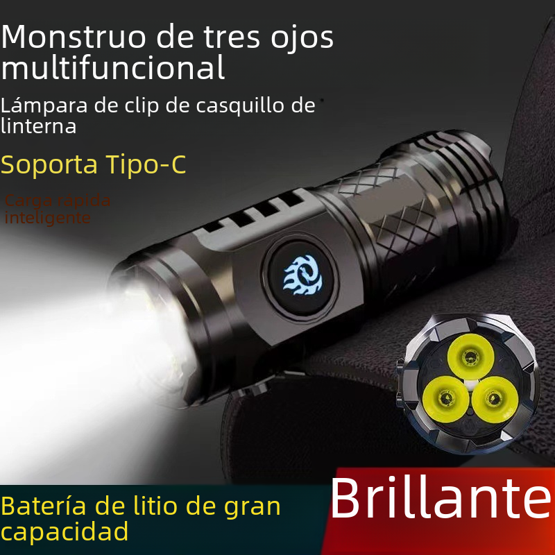 Rechargeable Mini LED Flashlight for Outdoor Use