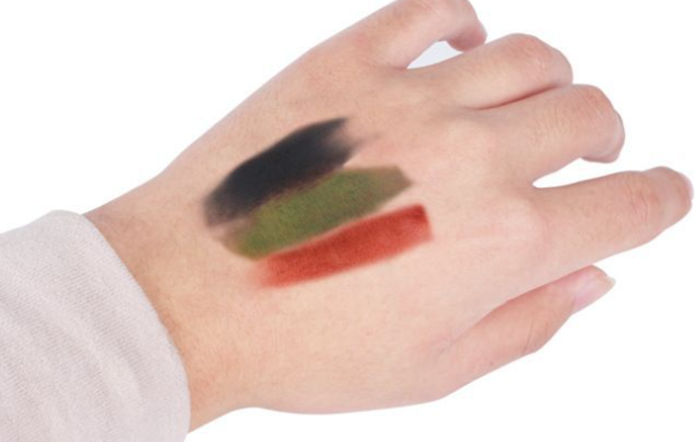 3pcs Camouflage Oil Paint for Military Training Makeup