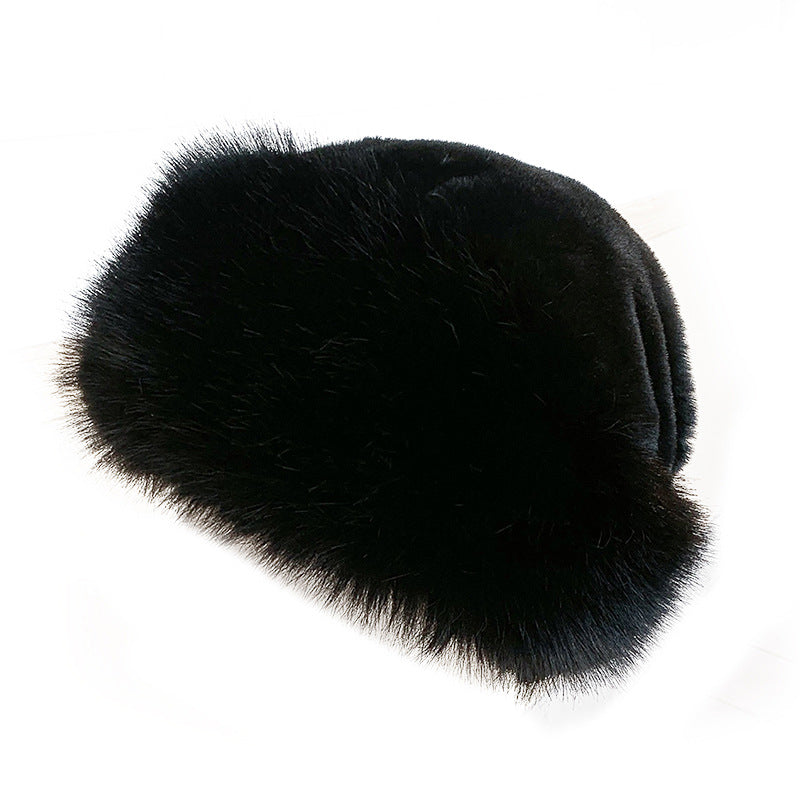 2023 Winter Faux Fur Fox Fur Warm Hat Collection