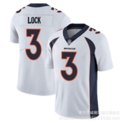 NFL Broncos Football Jerseys - 3# LOCK, 30# LINDSAY, 10#, 5#, 58#