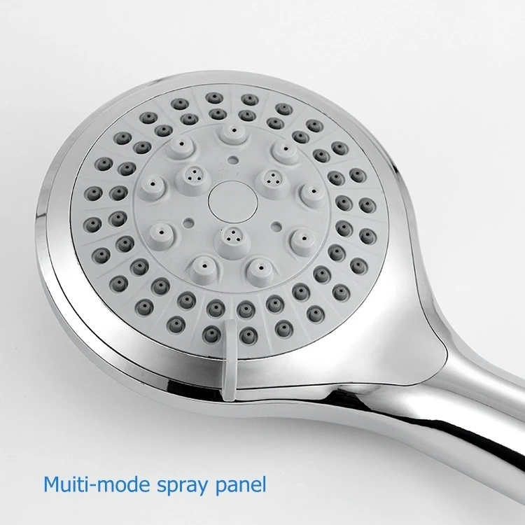 High Pressure Shower Head 5 Settings Handheld Shower Heads Spray With 5 FT Hose