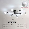 Modern Minimalist LED Ceiling Light for Bedroom and Living Room