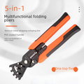 5-in-1 Multi-Function Wire Stripper and Pliers