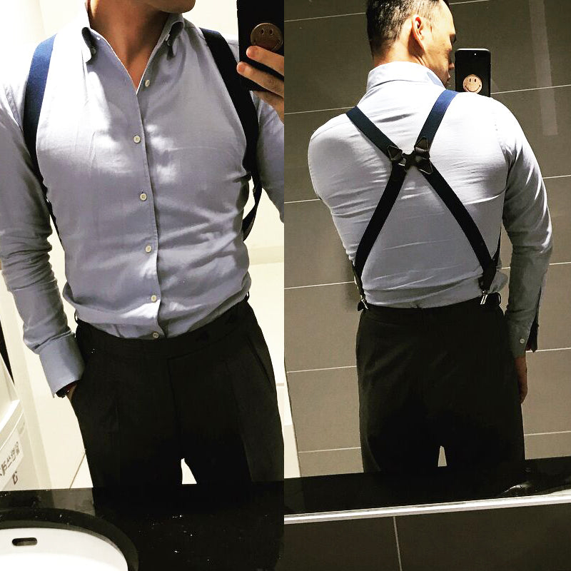 Vintage Adjustable Suspenders for Men and Women