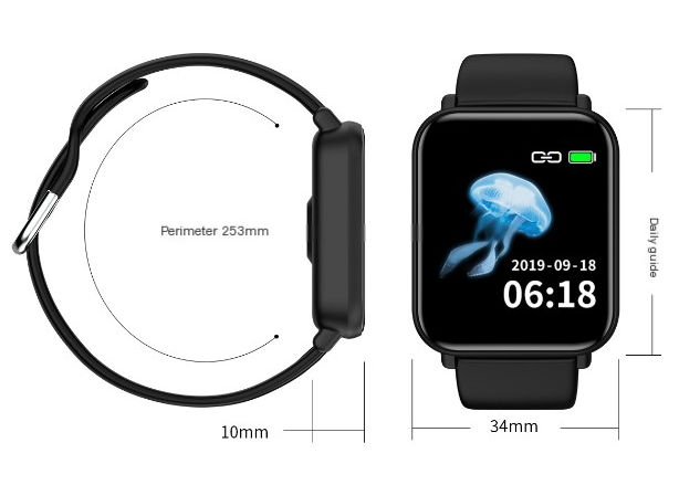 R16 Bluetooth Smart Sports Bracelet with Heart Rate Monitor