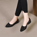 Women's Summer Soft Bottom Mesh Sandals with Chunky Heels