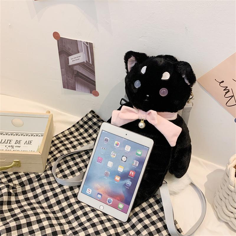 Cute Cat Backpack for Kids - Plush Toy and Gift Bag