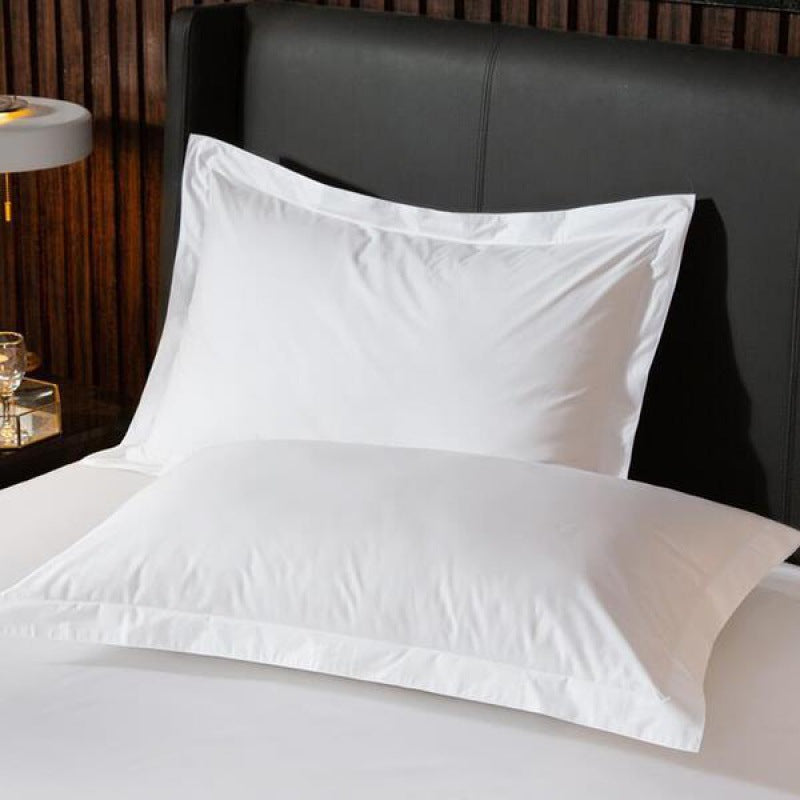 White Thick Hotel Pillowcase for Wholesale Supply