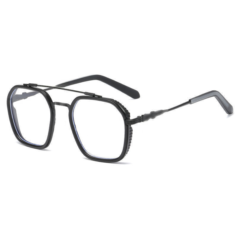 2024 Retro Square Frame Blue Light Blocking Glasses