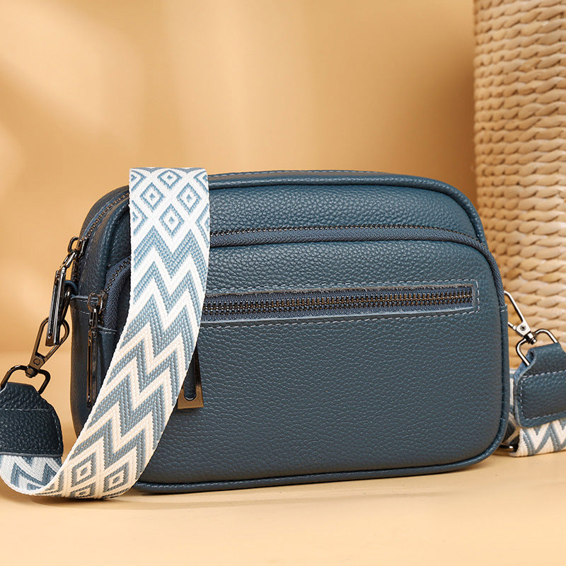 Fashionable Women's Leather Shoulder Crossbody Bag