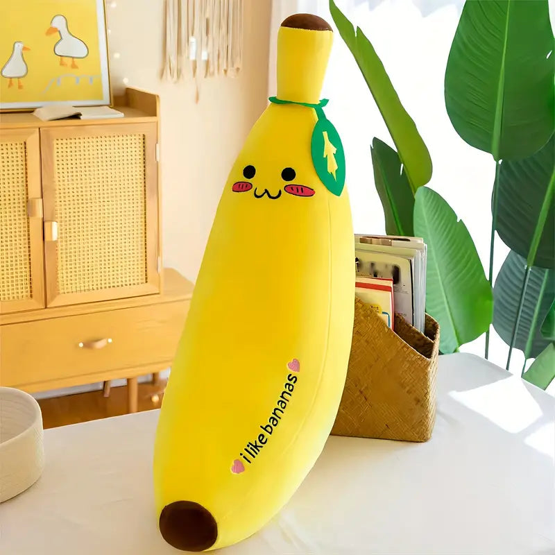 1pc Soft Banana Throw Pillow for Home Decor Accent