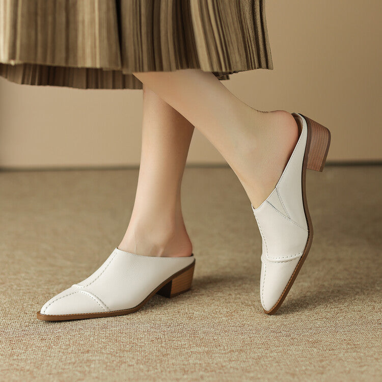 Women’s Spring Summer 2023 Korean Style Mules