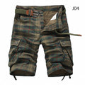 Men's Large Plaid Leisure Pants for Summer