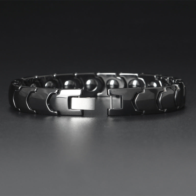 Korean Smooth Ceramic Magnetic Fashion Bracelet (Couples)