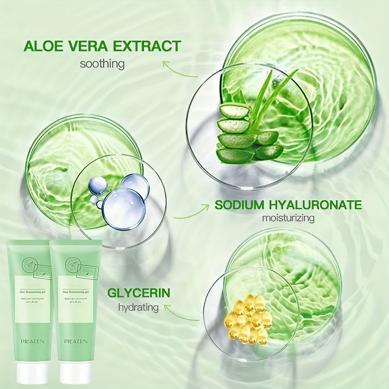 Aloe Gel for Face Moisturizing and Refreshing Care
