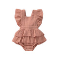 2021 Summer European Baby Bodysuit with Bow