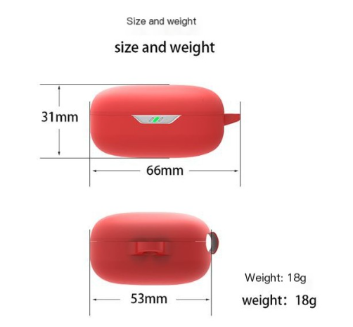 Silicone Protective Case for JBL Wave Flex Headphones