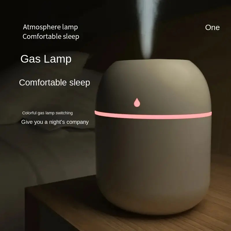 Portable Mini Humidifier with Ultrasonic Aroma Diffuser