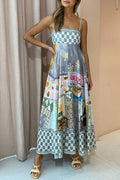 2023 Summer Sexy Floral Maxi Dress for Women