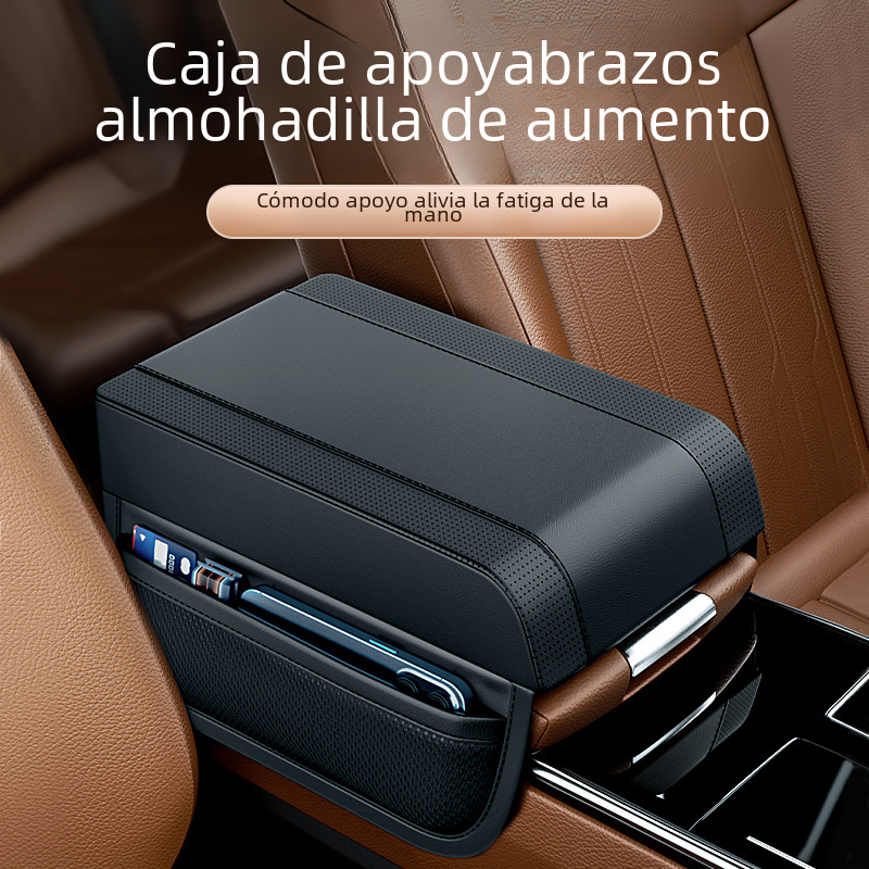 Universal Car Armrest Cushion with Memory Foam Support